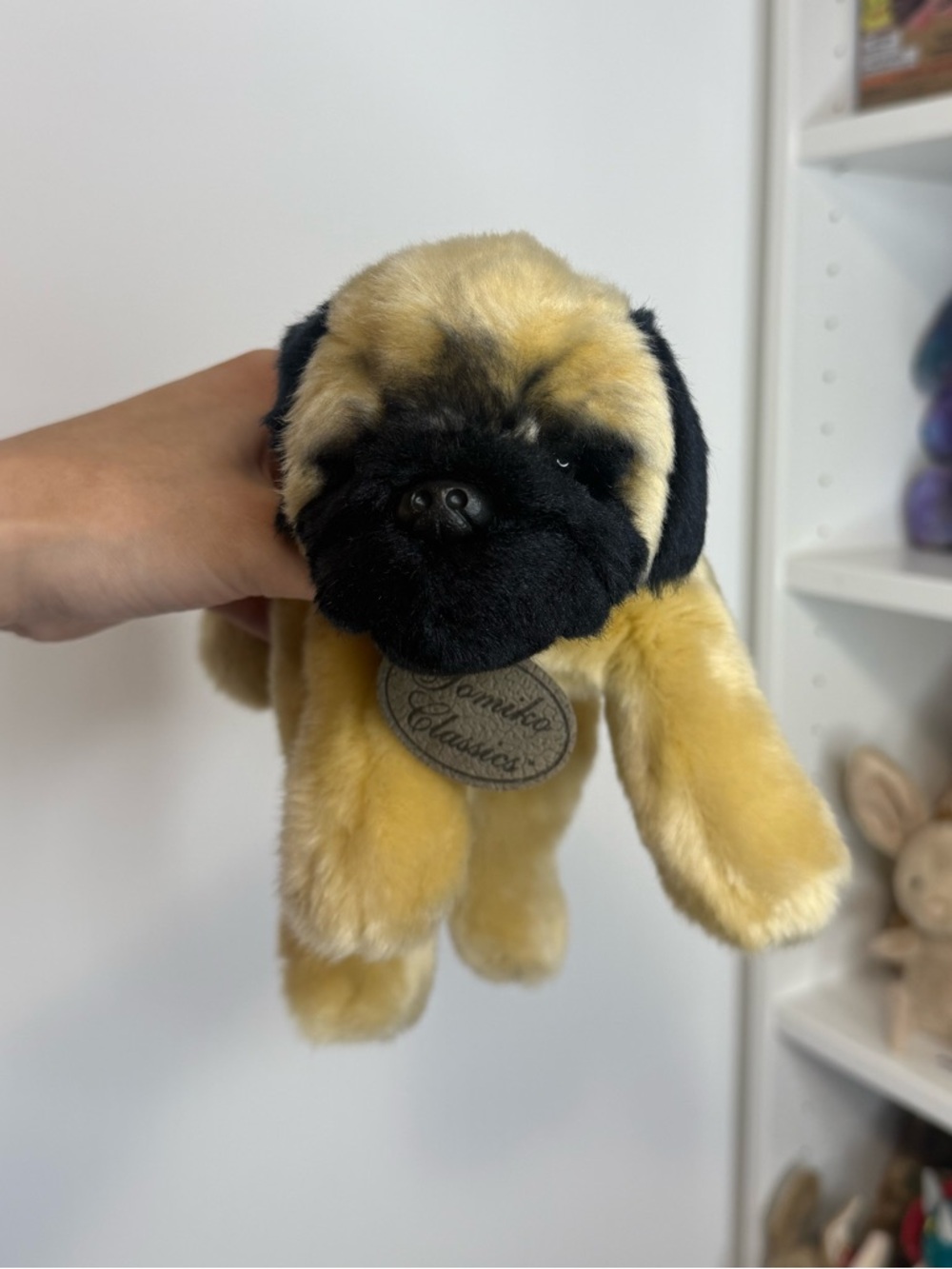 Russ Berrie Yomiko Classics pug dog plush stuffed animal